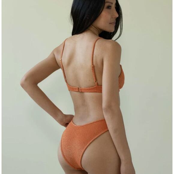 Free People x Montce Terra Sparkle Lulu Bikini Bottom Size S NWOT - Picture 9 of 11